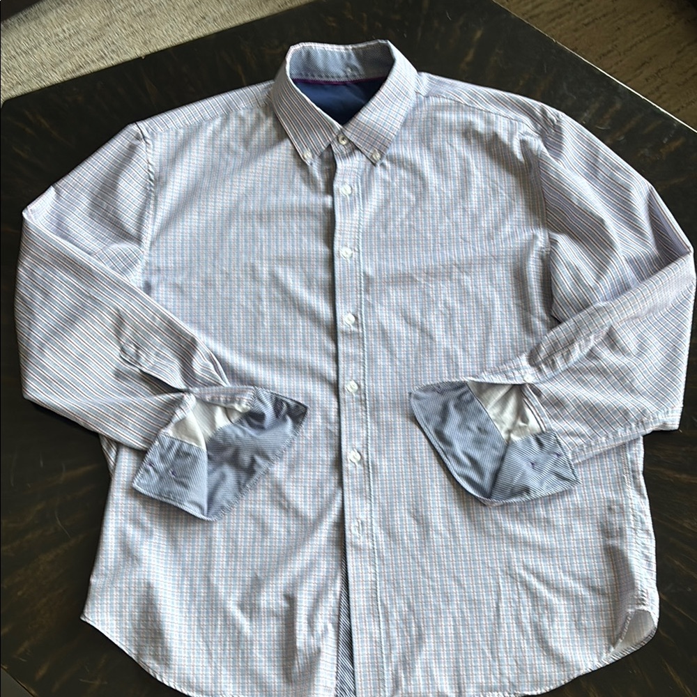 Men's Blue Checkered Shirt